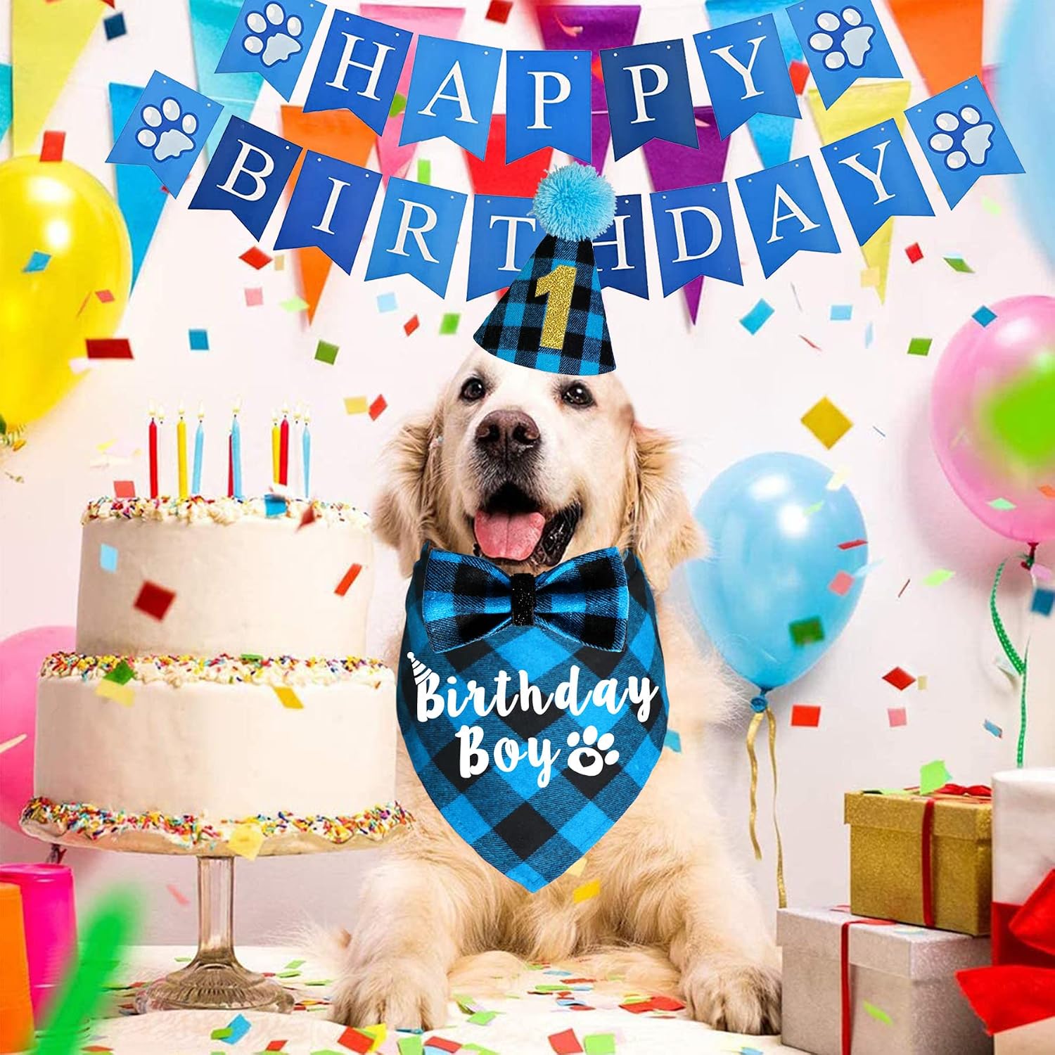 JOTFA Dog Birthday Party Supplies - Image 3