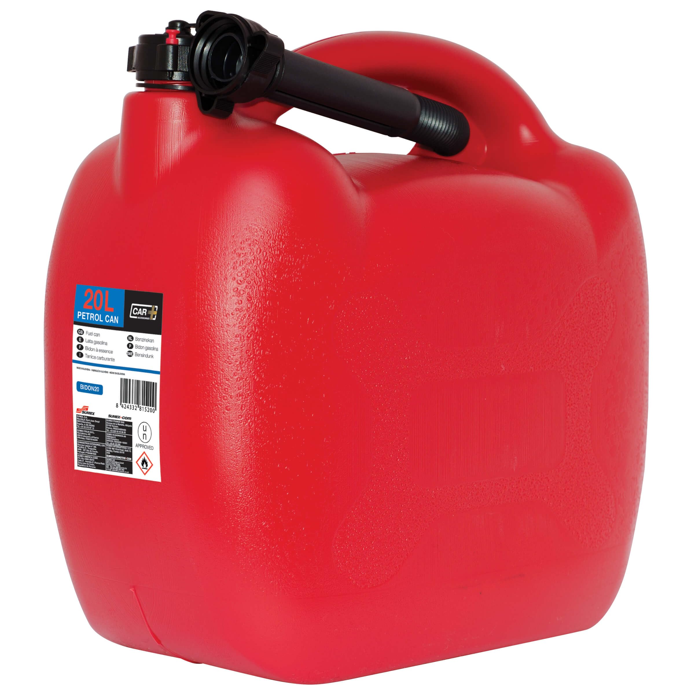 SUMEX Bidon20 Carplus - Tanica 20 Litri Omologato