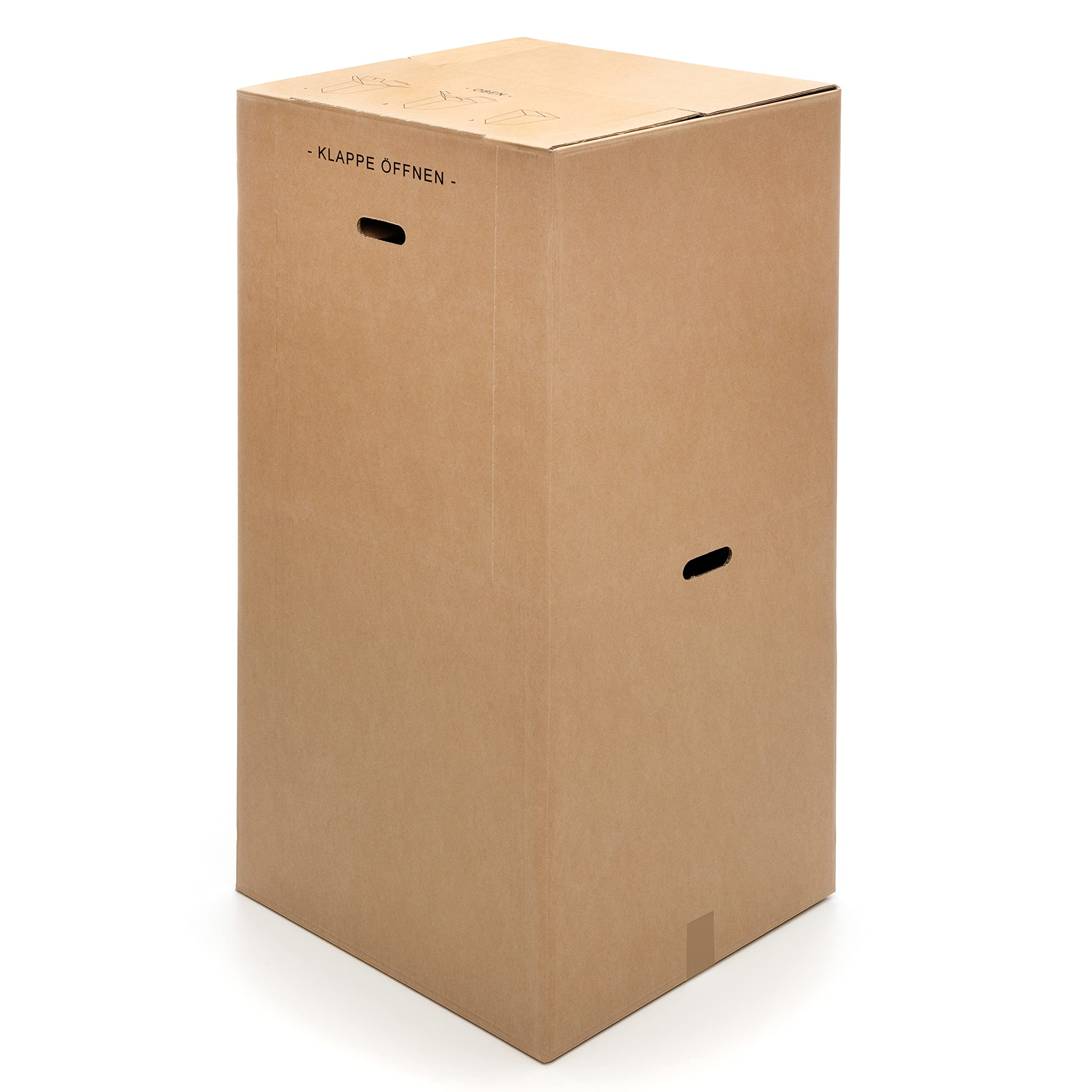 3 cartons à vêtements transitaire 2.60 BC ondulation 600 x 510 x 1350 mm