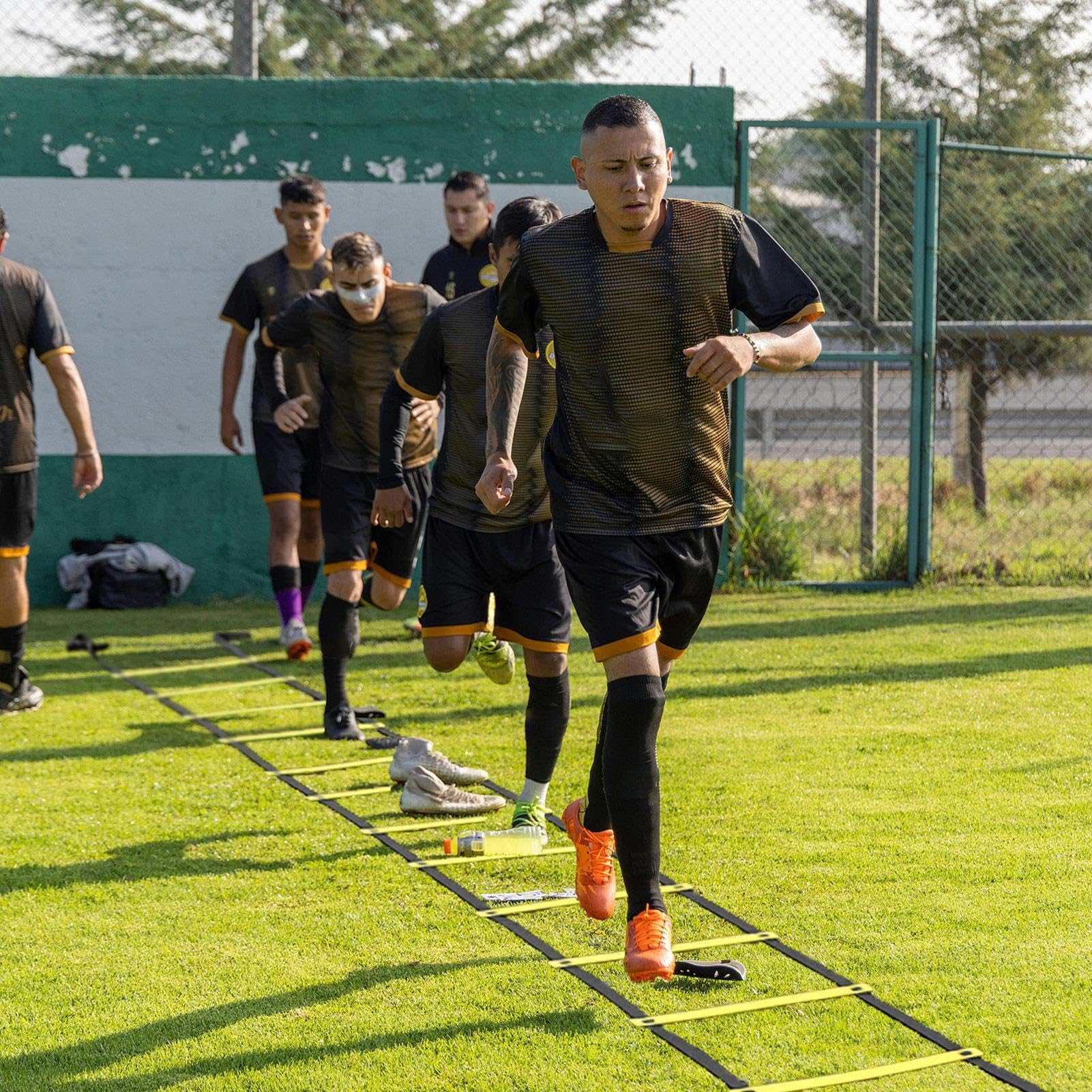 Generisch Escalera de entrenamiento – Equipo de entrenamiento de agilidad | Escalera de entrenamiento de fútbol de fútbol, ejercicios al aire libre, equipo de ejercicio