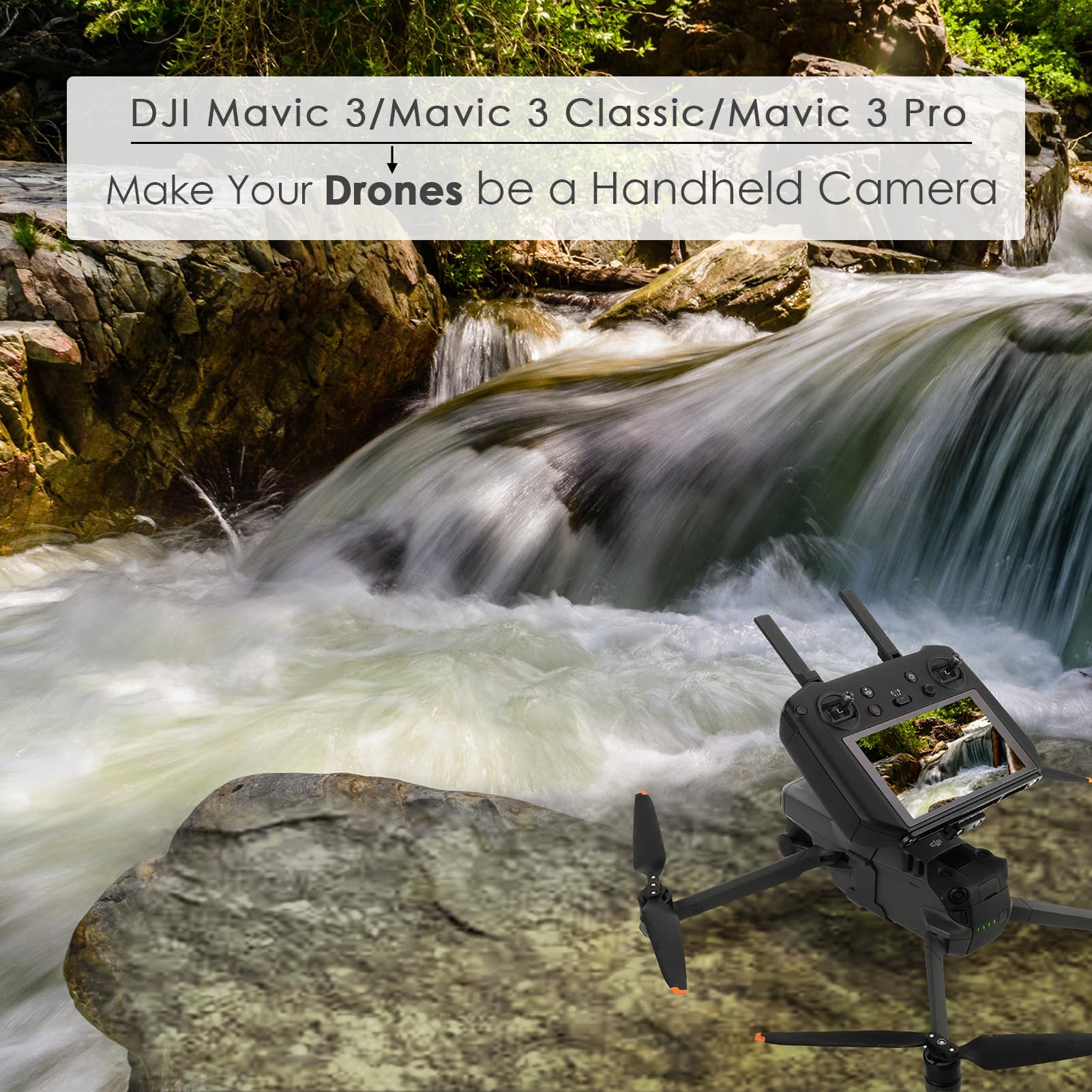 Accessoires DJI Flip Châssis Atterrissage Drone DJI Flip - Pieds Surélevés Impression 3D - Protection Décollage/atterrissage Protection Drone Extérieur