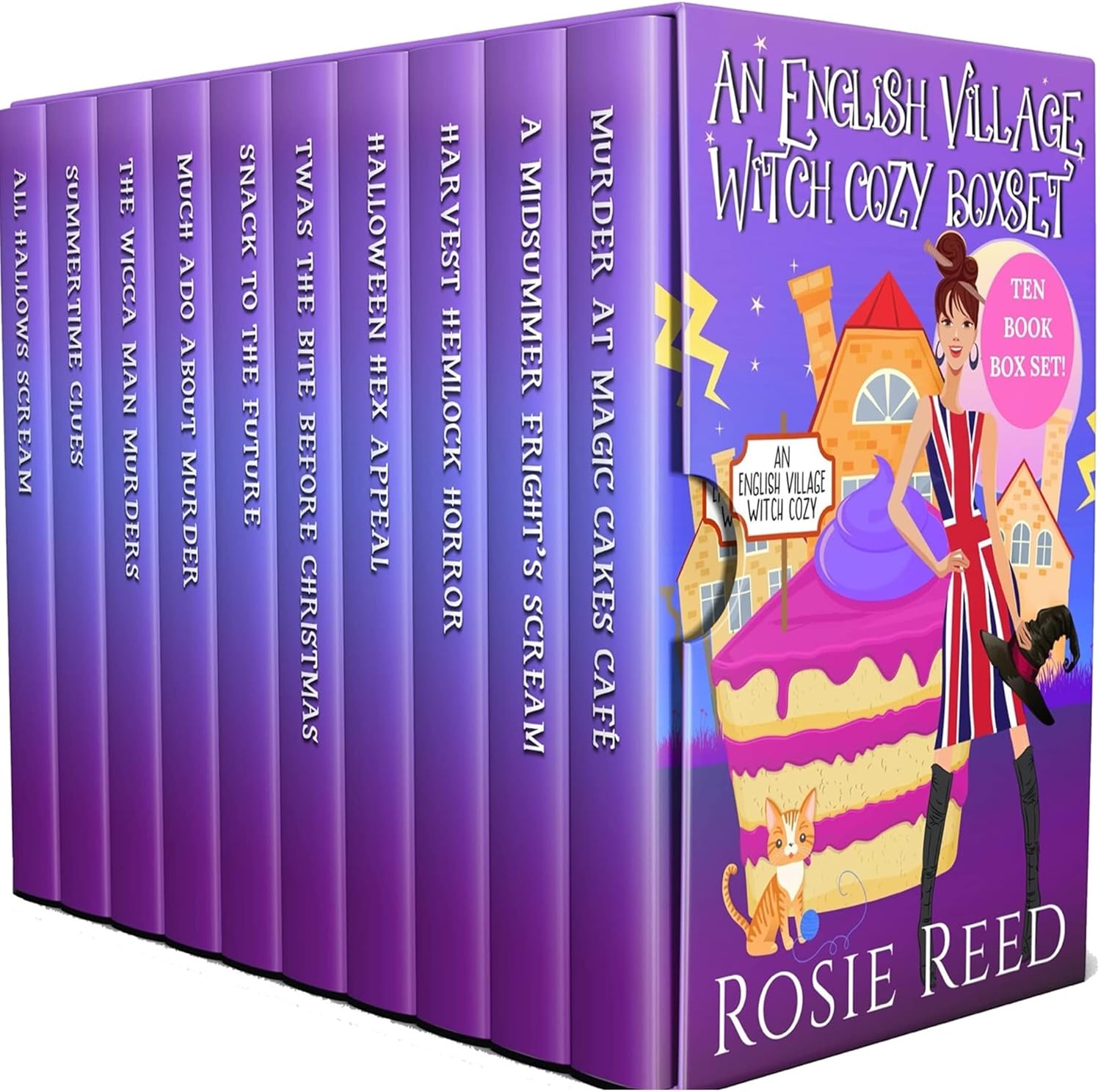 Amazon English Village Witch Cozy Series Box Set Books 1 9 Plus