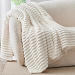 BEDELITE Fuzzy Décor de chambre pour lancer des couvertures - Soft Cozy Fluffy Fleece Plush Warm Blanket, Gris pour Canapé Canapé Bed, Chambre à coucher Décor de salon, Couverture, Cadeaux pour femmes Hommes Amis, 50"x60"