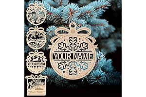 Personalized Wooden Christmas Ornaments for a Unique Holiday Touch 2024