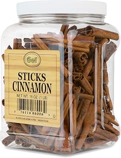 Gel Spice Indonesian Cinnamon Sticks, 2.75" Bulk 16oz Tin - Kosher Certified for Tea, Baking & Potpourri