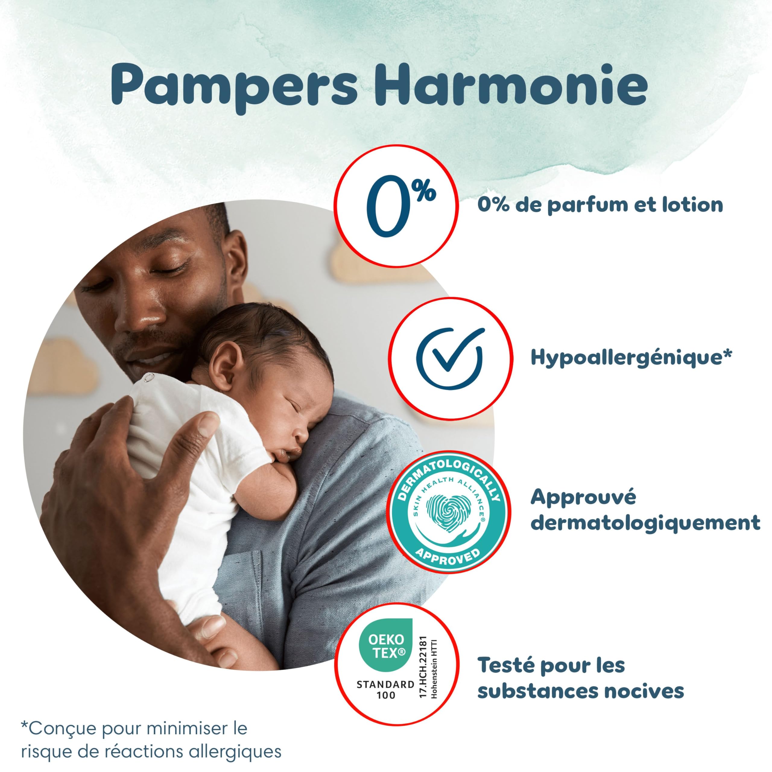Pampers Harmonie Pants, Taille 5, 144 Couches-Culottes, 12-17kg, Protection Douce Pour La Peau Et Maintien Confortable 360°, Pack 1 Mois