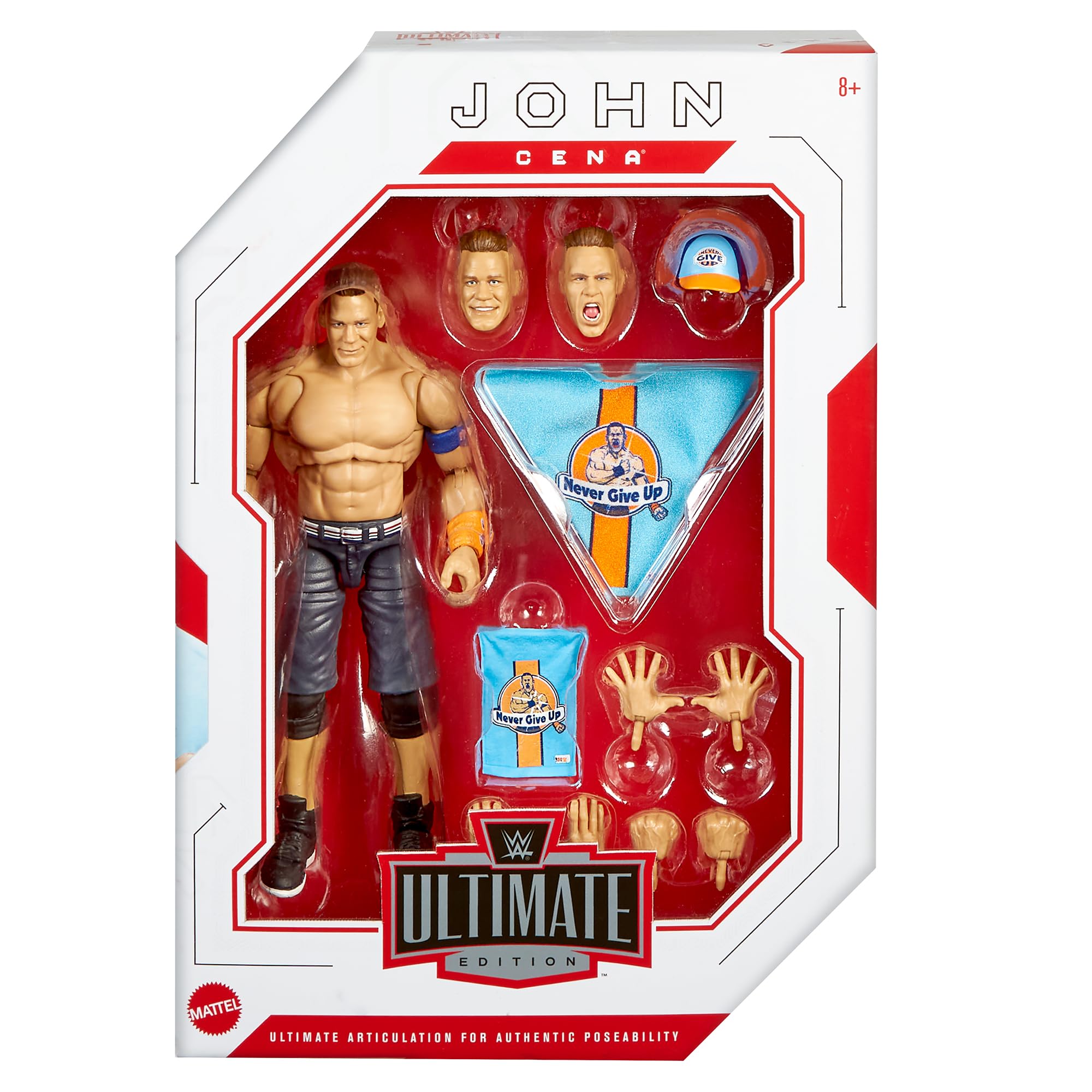 John Cena - WWE Ultimate Edition 22 Toy Wrestling Action Figure