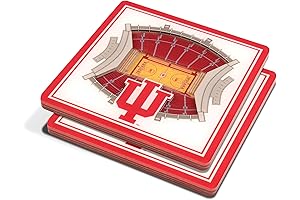 Official NCAA StadiumView Silicone Folding Cup Holder IU Athletics