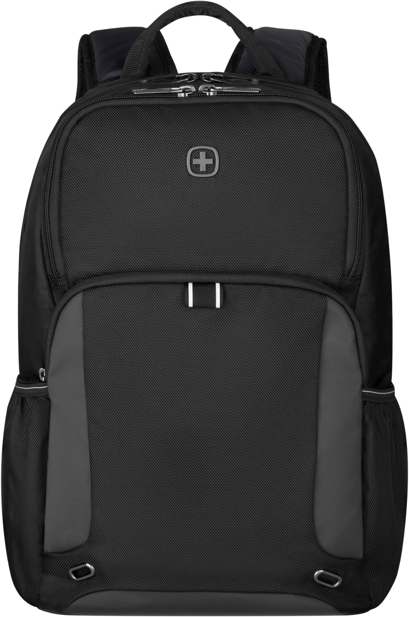 WENGER, New Essentials 2023, XE Tryal Backpack, 15.6 inches Laptop Pocket (23 liters), 44 cm, Recycled Polyester PVC, Black, 612735, Travel Bag with Tablet Pocket | Swiss Designed