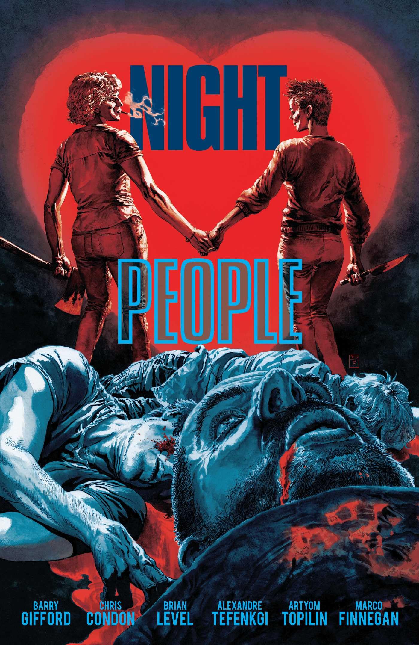 Chris Condon Night People Hardback Book