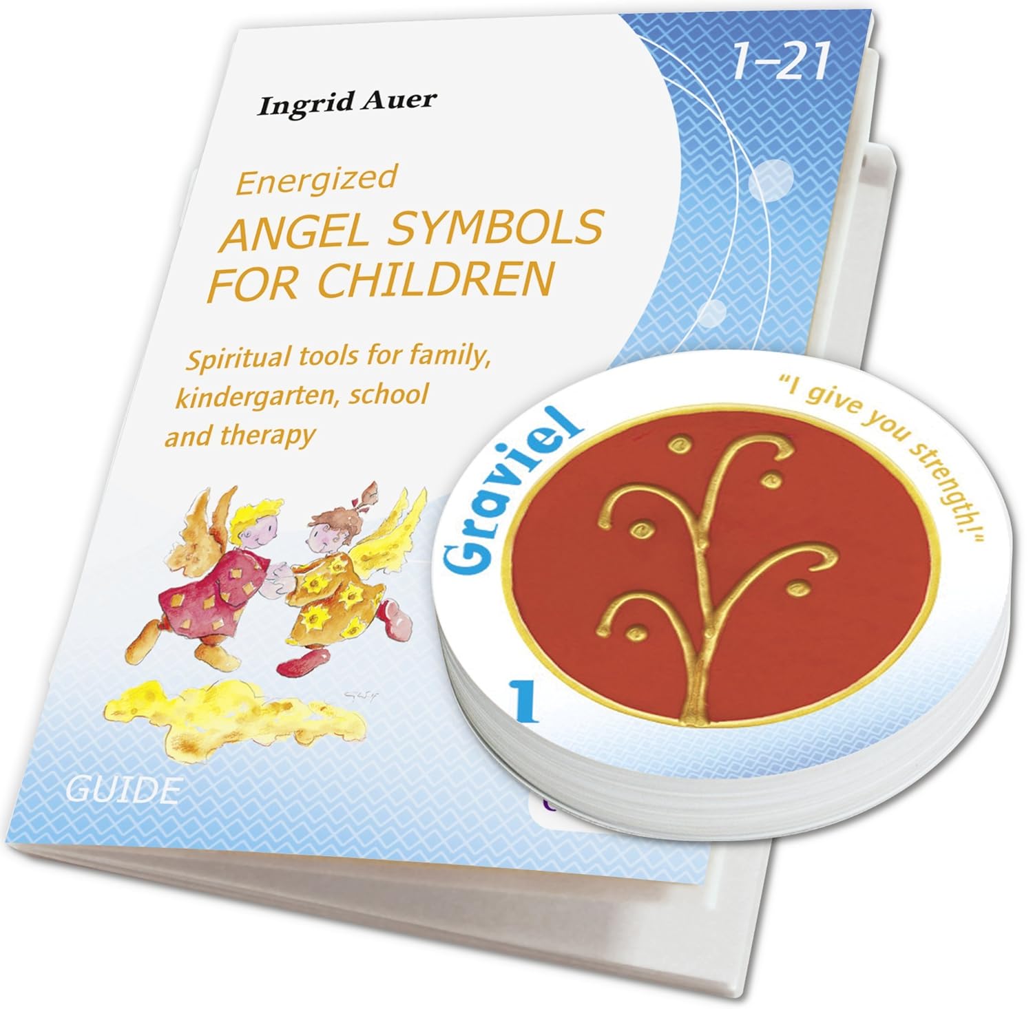 Energized Angel Symbols - 49 Tarjetas Energéticas (EN/ES/IT) + 1