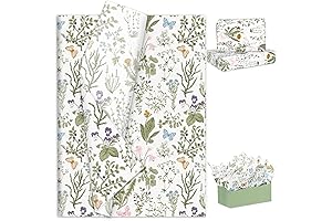 JarThenaAMCS Vintage Wildflower Tissue Paper