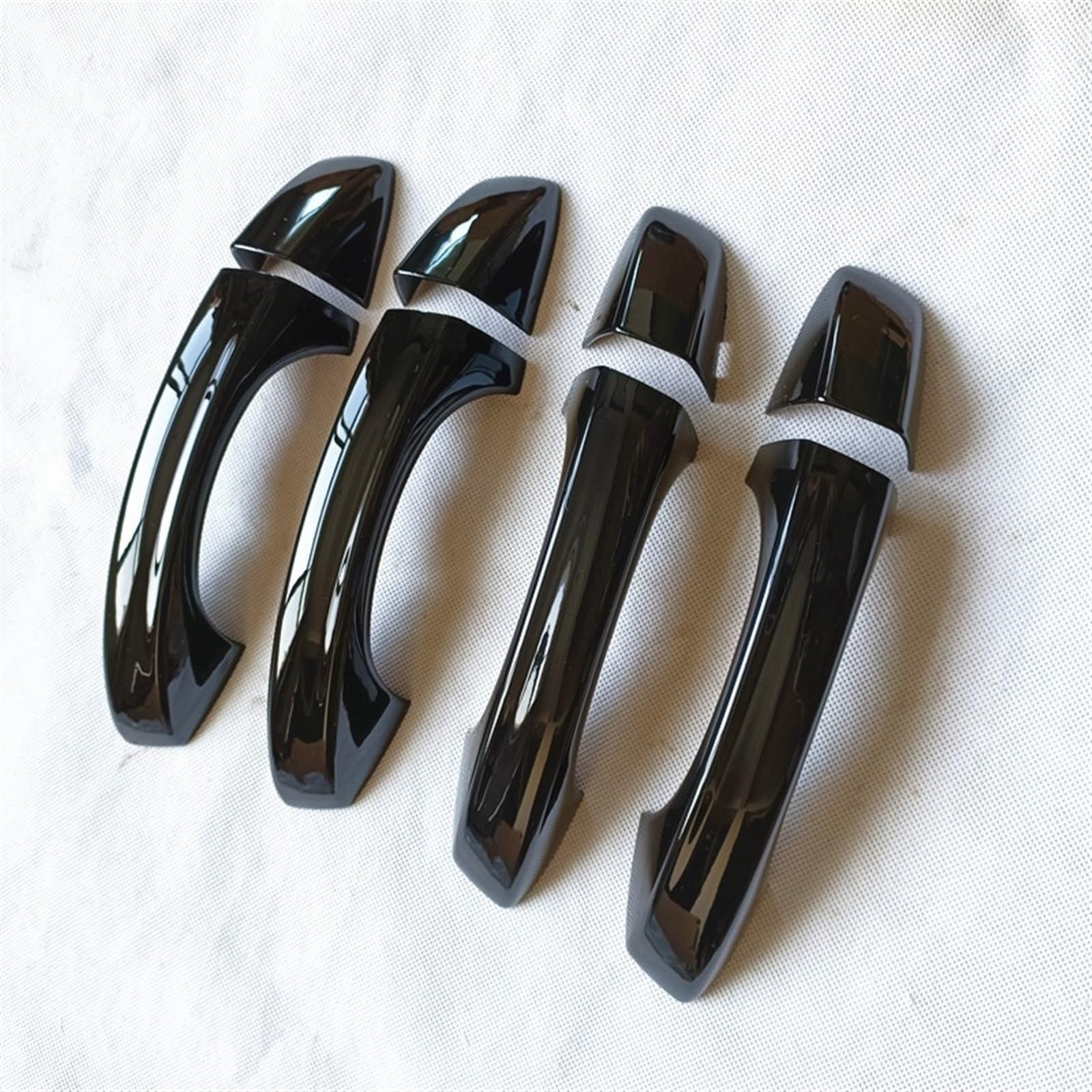 Csspdm One Color For Skoda For Fabia 3 Iii Mk3 Nj Nj3 2015-2021 Accessories Door Handle Cover Trim Plastic Gloss Black