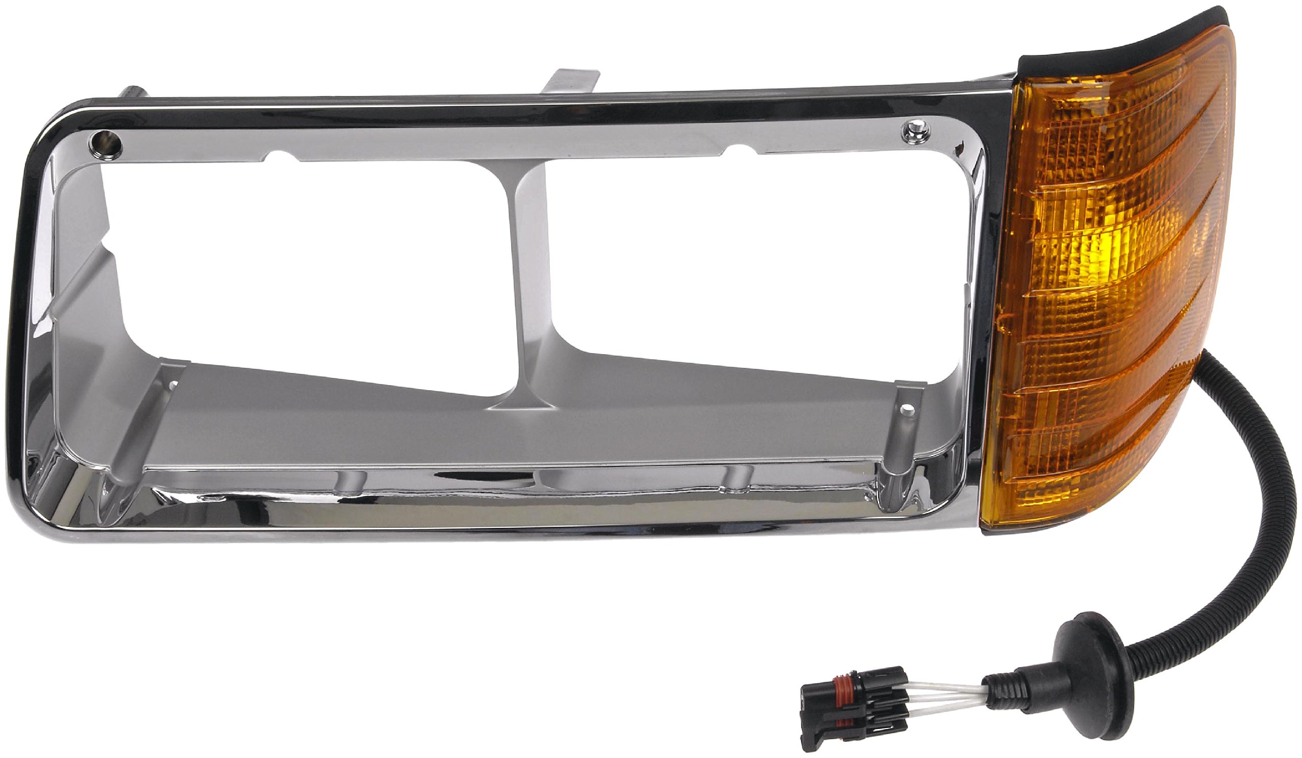Photo 1 of Dorman 889-5208 Driver Side Headlight Bezel Compatible with Select Freightliner Models