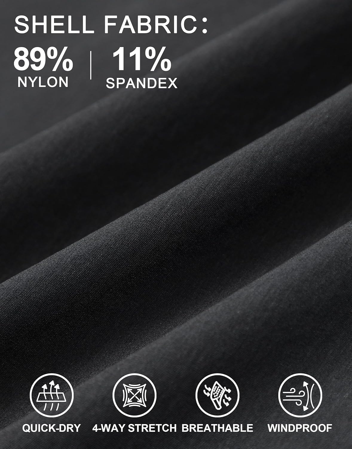 Pioneer Camp Men's Lightweight Quick-Dry Vest Sleeveless Outdoor Jacket with Multi Pockets for Running Hiking Fishing