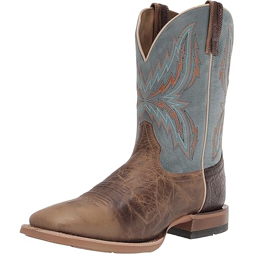 Ariat Arena Rebound Western Boots - Men's Wide Square Toe Leather Boot
