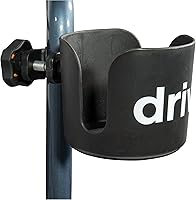Vista 1 de Drive Medical porta tazas universal, negro., STDS1040S, Negro, 1, 1