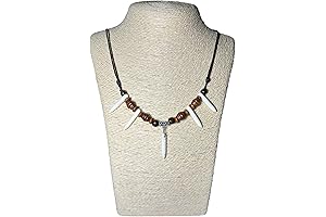 Jungle Necklace Cave Woman Costume Accessory