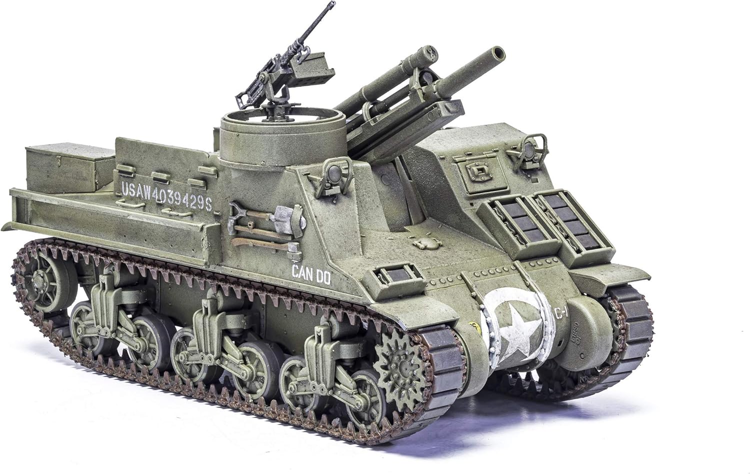 Airfix M7 Priest 1:35 WWII Military Tank Armor Plastic Model Kit A1368