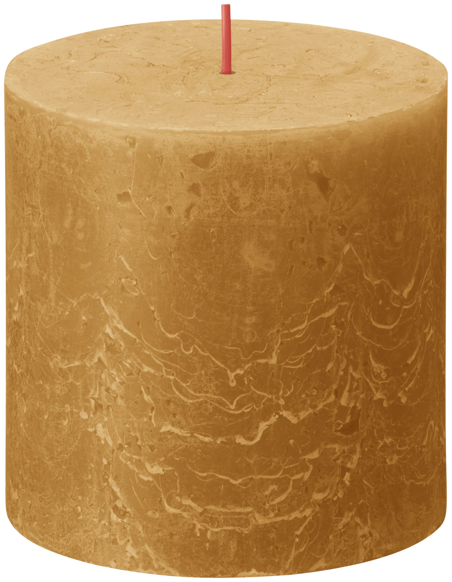 Bolsius - Rustieke stompkaars XXL - Lichtroze - 3 stuks - Brandtijd van 62 uur - Huishoudelijke kaars - Interieurdecoratie - Ongeparfumeerd - Natuurlijke plantaardige was - Zonder palmolie