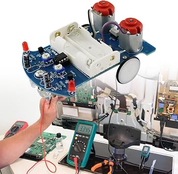 Programmable Line Tracking Car High Accuracy Sensorings Customizable Route Easy to Assemble for Enthusiasts Easy Assembly Line Follower Set Intelligent D25 Robot 3V LM393 1PC