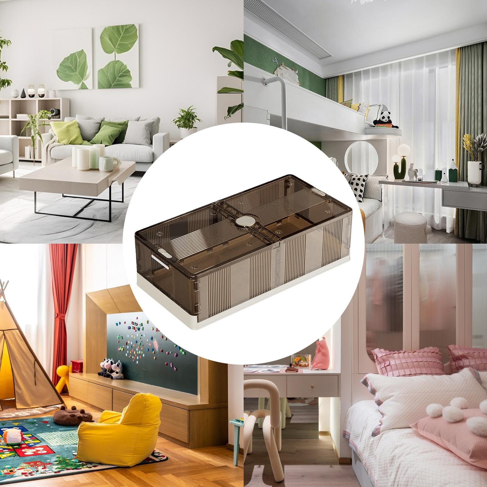 Almacenamiento Bajo La Cama Organizador Plegable Para Ropa | Organizador De Zapatos Para Espacio Debajo De La Cama Hogar Dormitorio Ropa Zapatos Juguetes Documentos Manualidades Y Mas