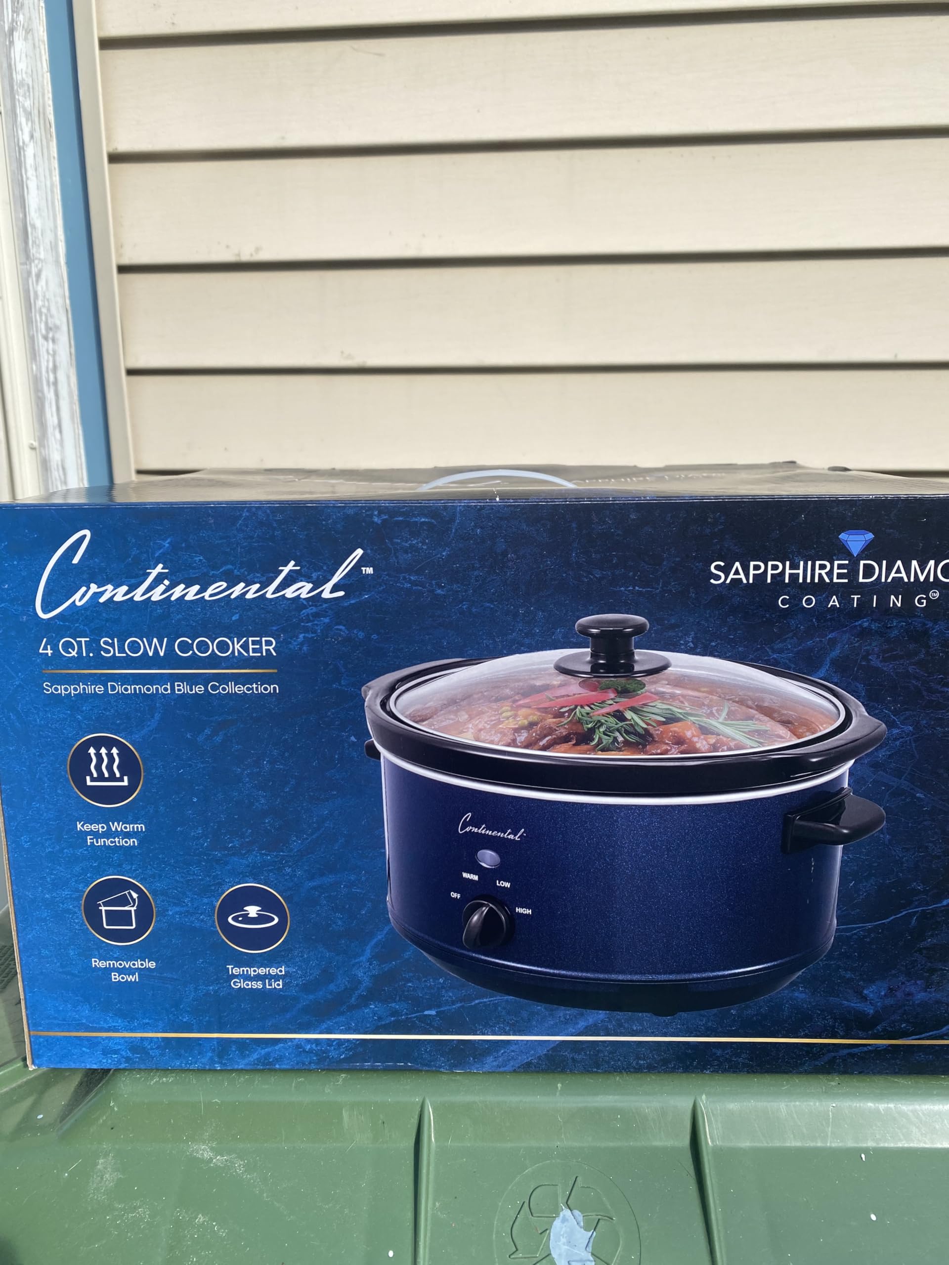 4 quart slow cooker sapphire diamond