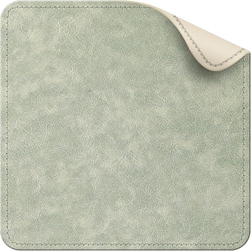 Imitation Crazy Horse Leather Desk Mat - Waterproof Desk Pad - Ideal for Large M