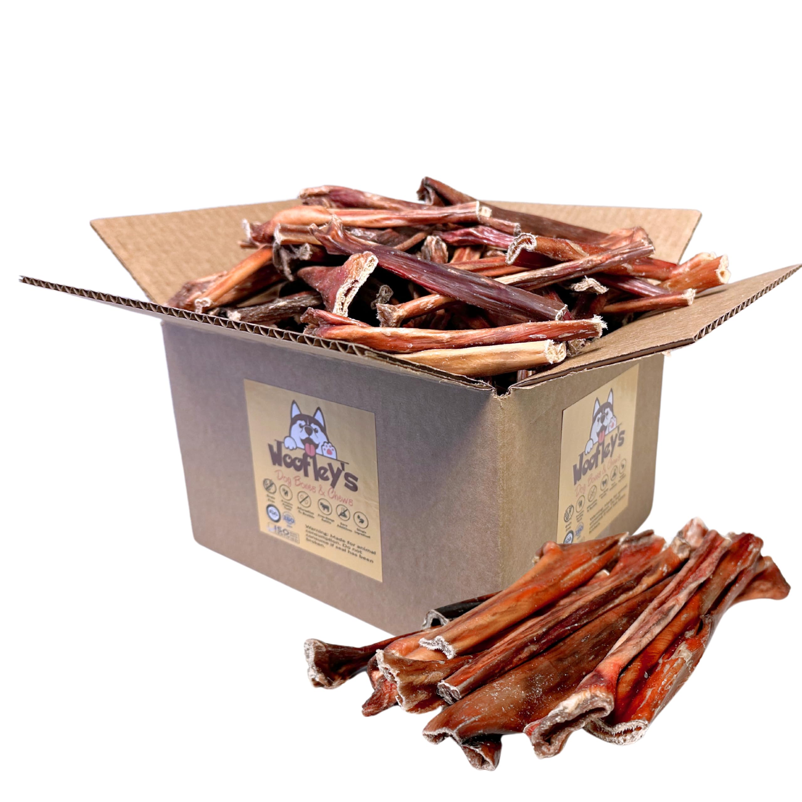 Esophagus Stick (50 Count)- Gullet Sticks for Dogs - Safe Jerky Dog Chews -Easily Digestible Dog Jerky Bully Sticks