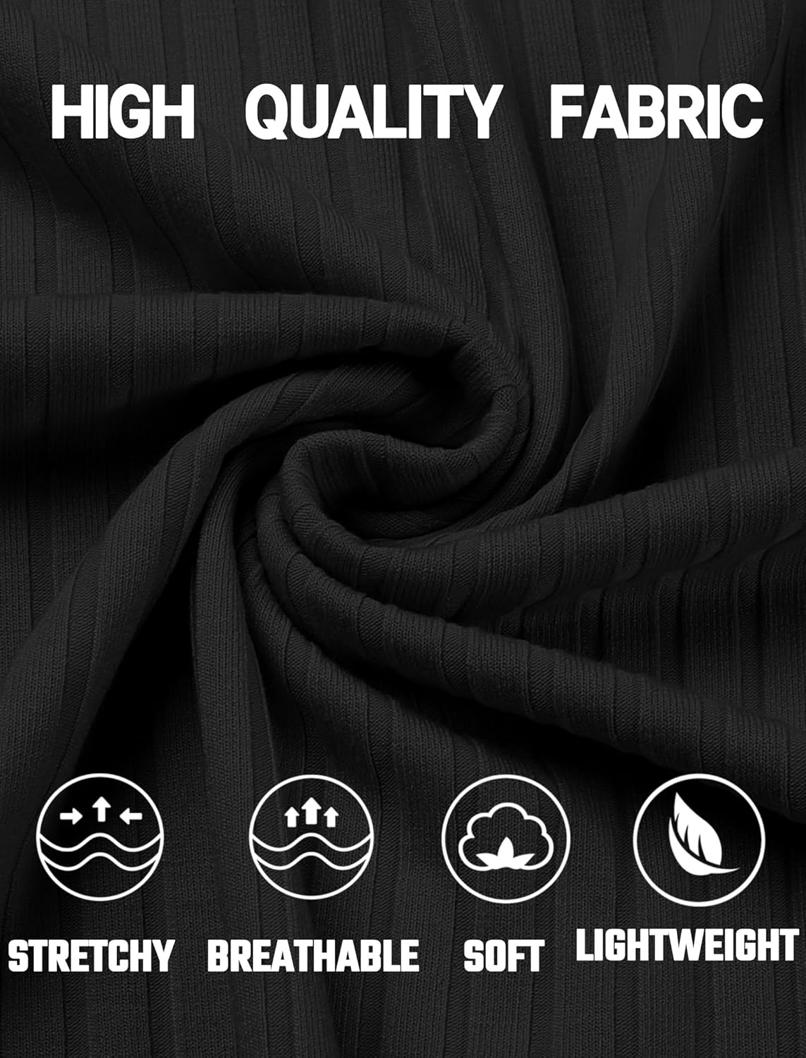 COOFANDY Men's Textured Polo Shirts Short Sleeve Slim Fit Casual Button Polo T-Shirt Summer Collared Golf Shirt - Image 6