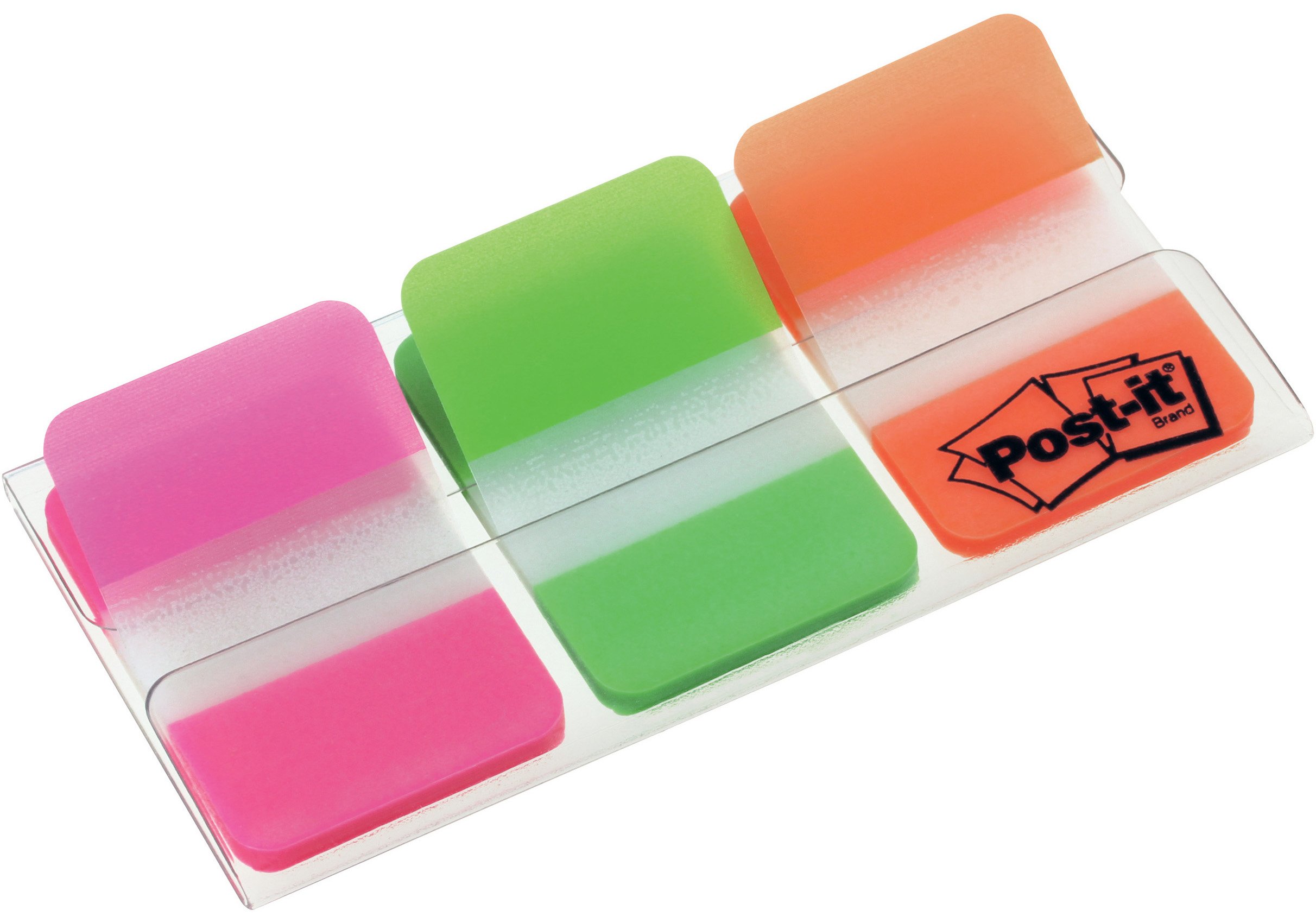 Post-it 686-PGO Dosyalama için ideal, sert polyester Indeks Mor, Yeşil, Turuncu
