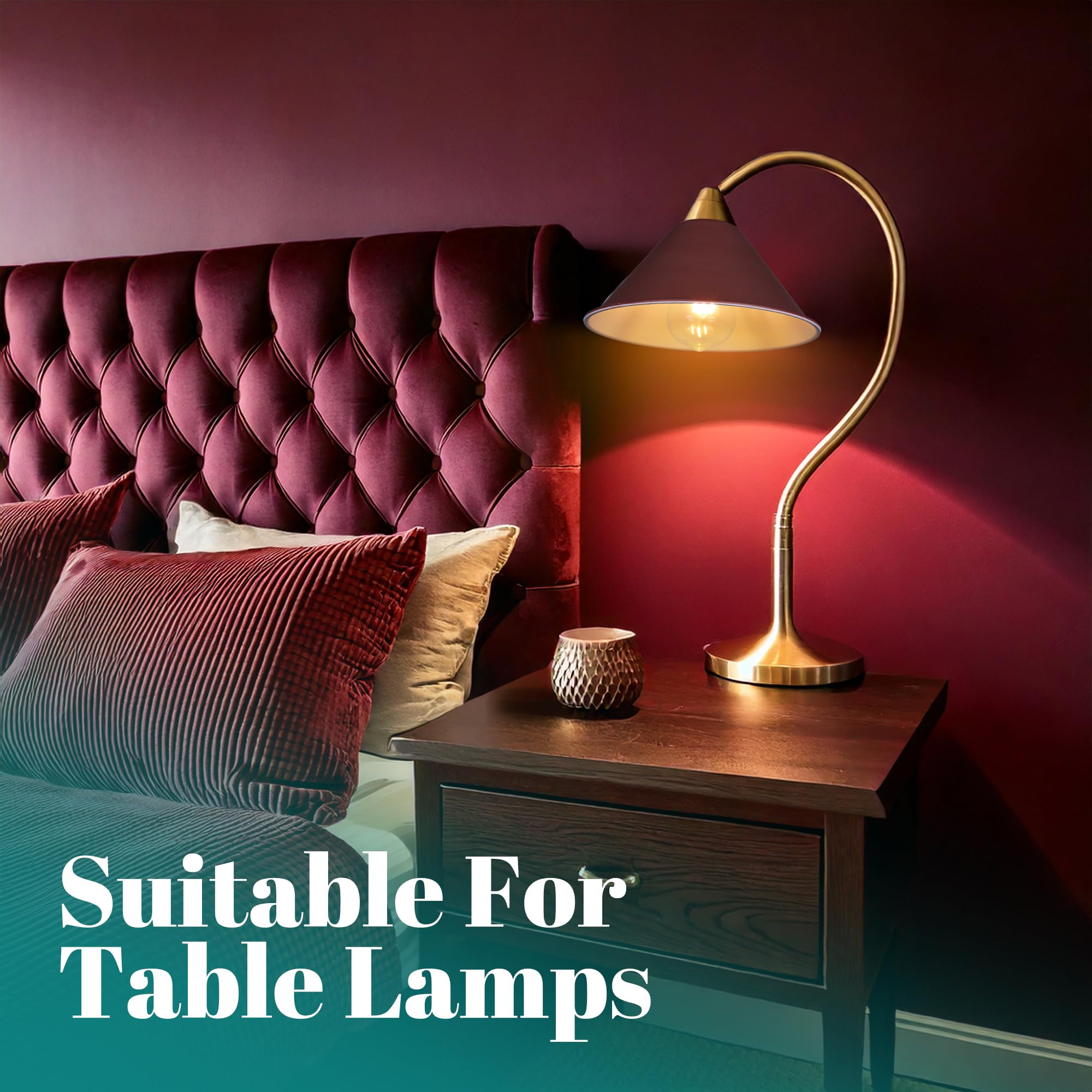GIGGI Retro Burgundy Light Shade Ceiling - Image 4