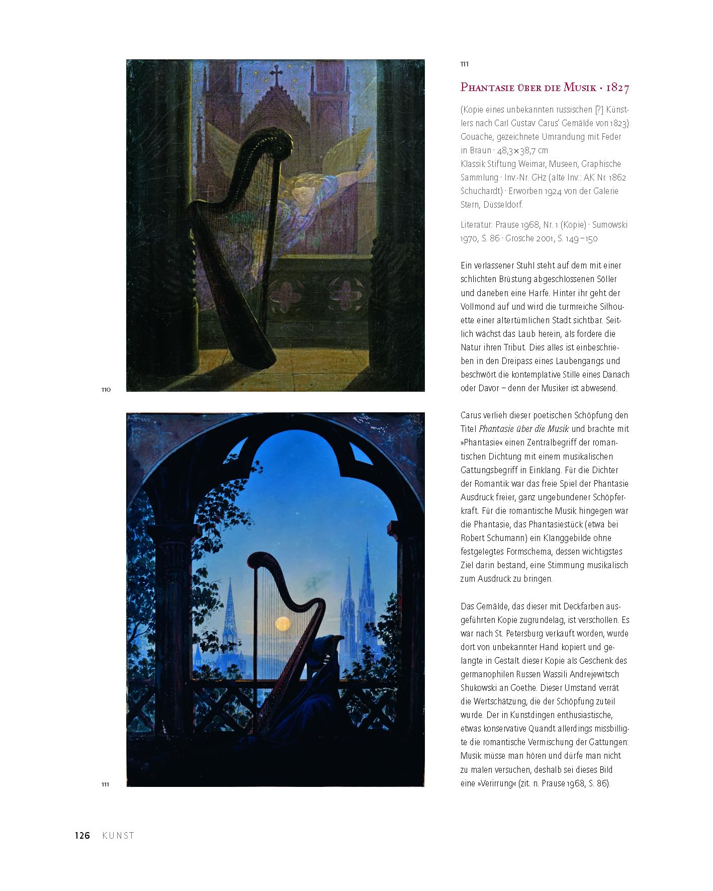 Carl Gustav Carus Natur und Idee: Katalog zur Ausstellung der Staatlichen Kunstsammlungen Dresden im Semperbau am Zwinger und im Residenzschloss (26. Juni bis 20. September 2009)