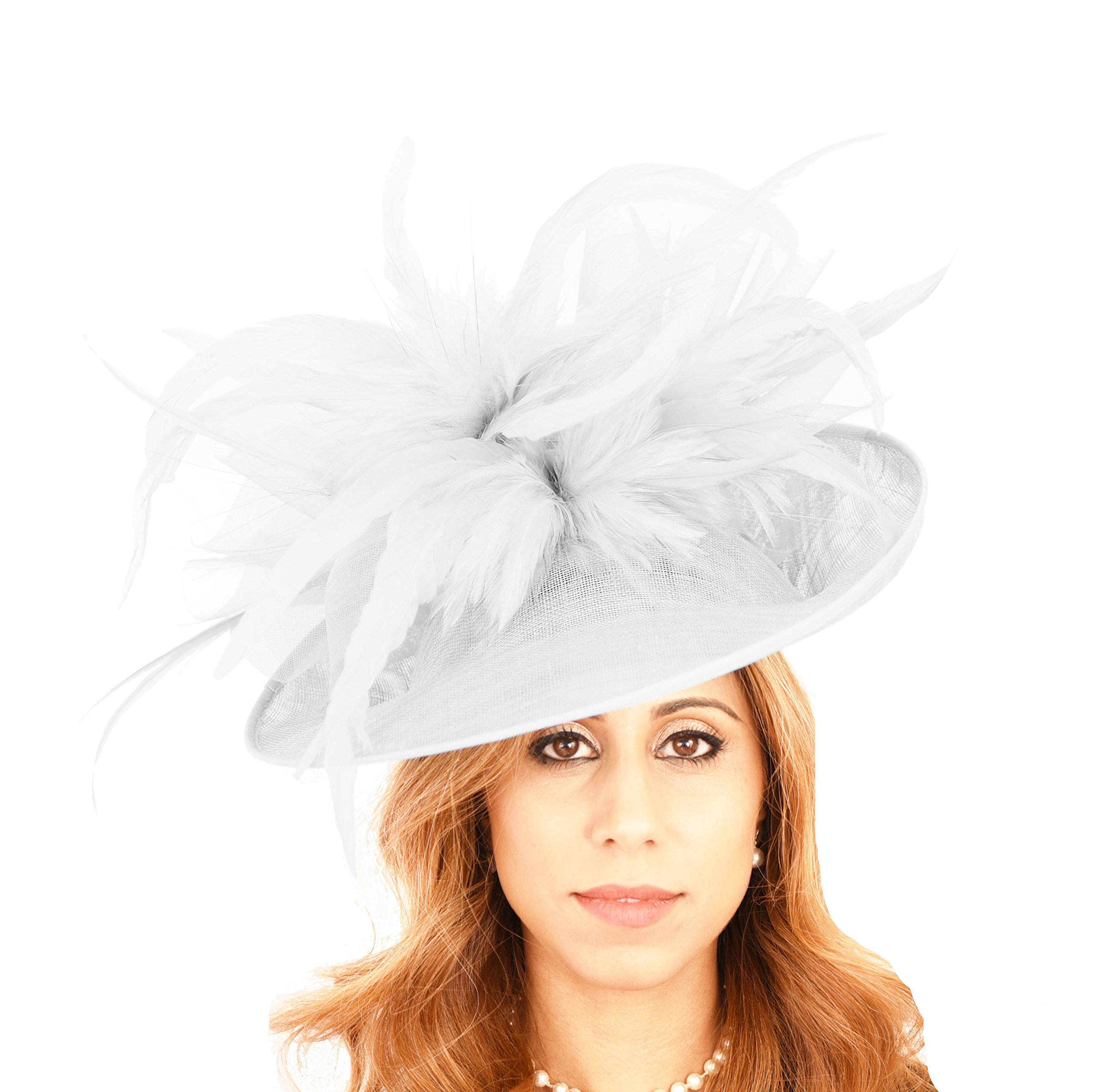 Hats By Cressida Gorgeous Buzzard Bow Ascot Derby Wedding Hat - Available in 40 Colours