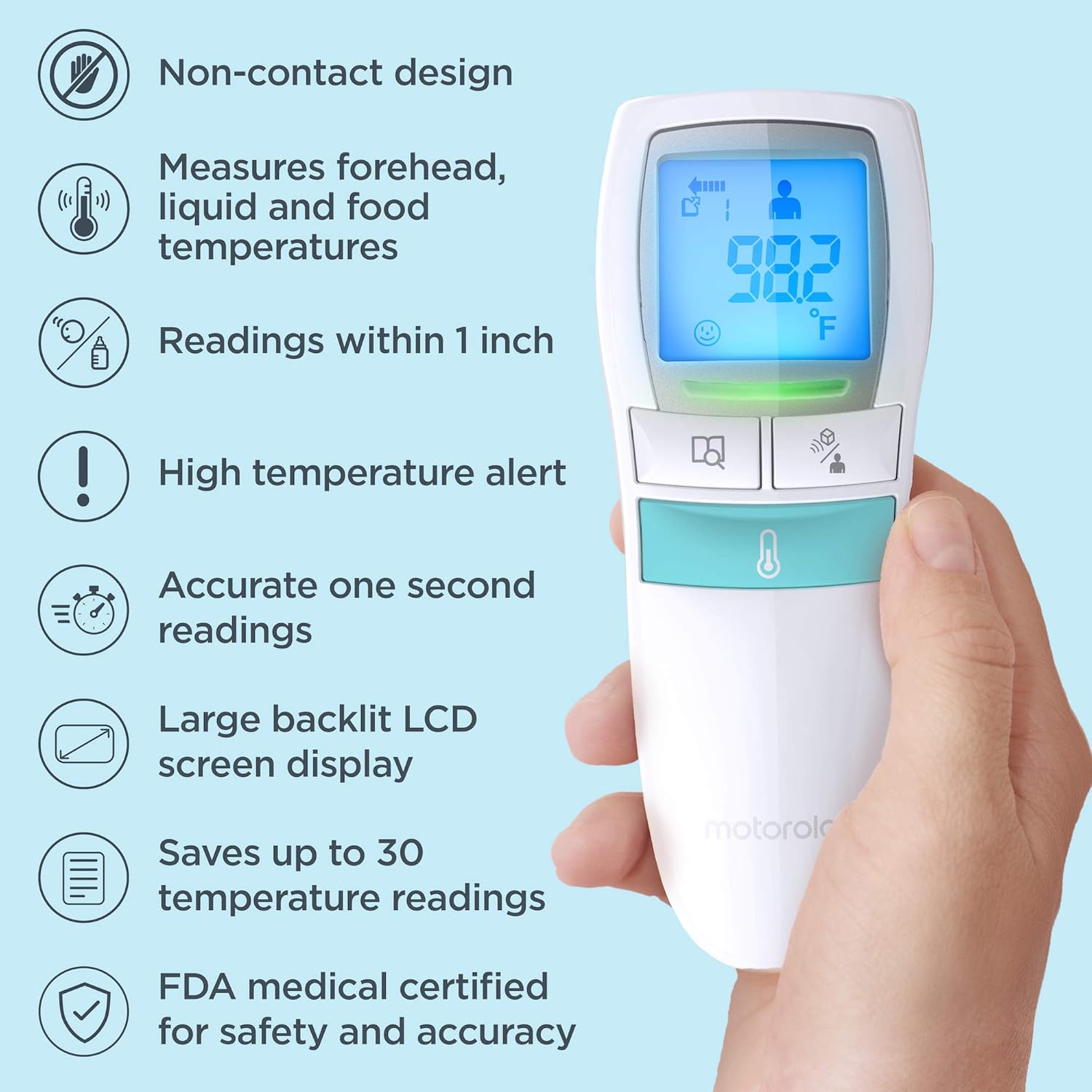 Stay Informed: Review of the Motorola Care 3-in-1 Non-Contact Baby Thermometer