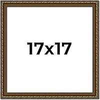 Vista 72 de Marco de fotos completo de madera dorada envejecida de 16 x 20 pulgadas con plexiglás acrílico UV, parte trasera de tablero de espuma y accesorios