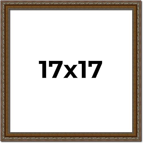 Miniatura 72 de Marco de fotos completo de madera dorada envejecida de 16 x 20 pulgadas con plexiglás acrílico UV, parte trasera de tablero de espuma y accesorios