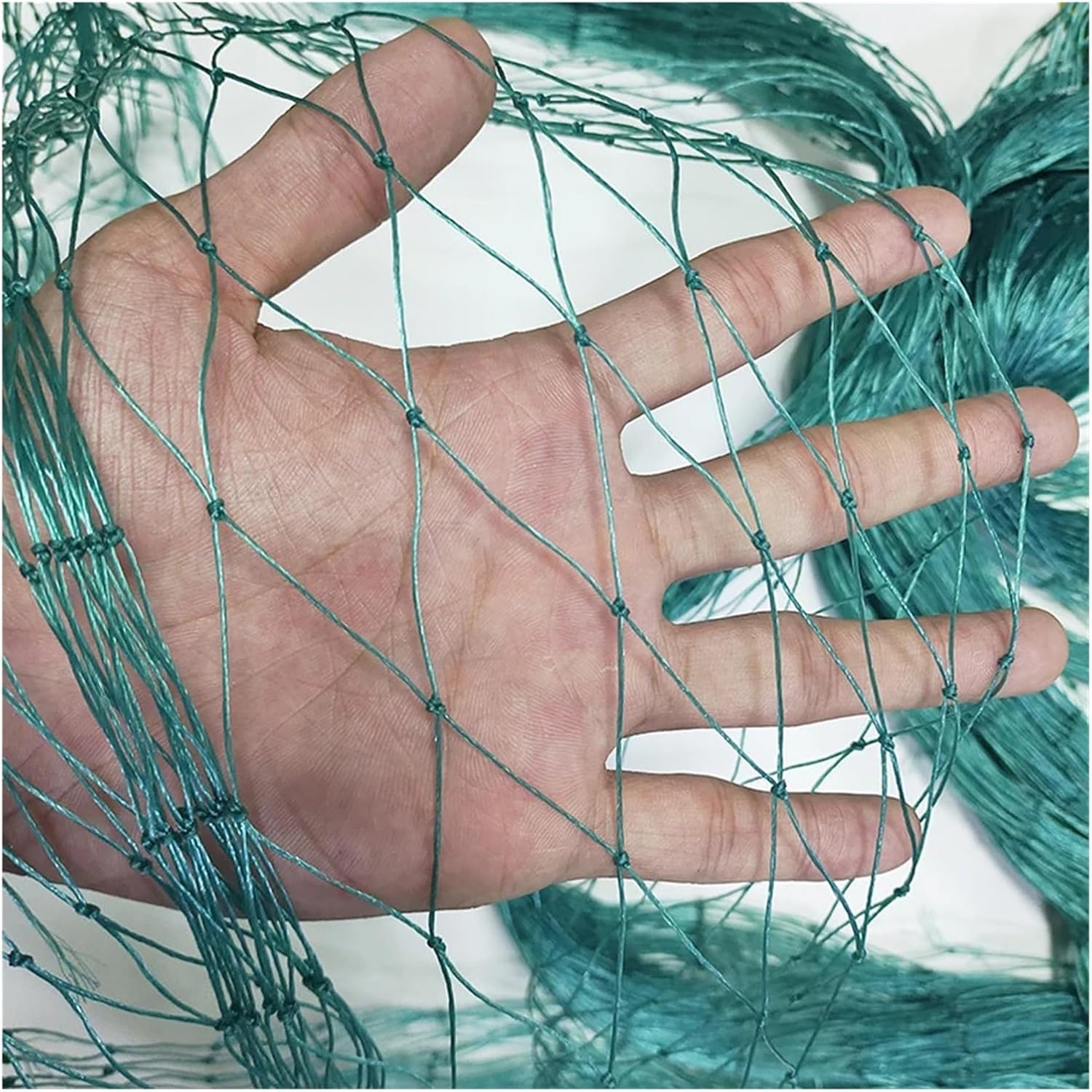 Multi-Purpose Pe Plant Trellis Netting Garden Protect Poultry Breeding Anti-Bird Net for Balconies Garden and Patios Fishing Net (Color : 2M x 20M, Size : 18-Strands)