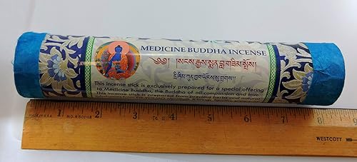Miniatura 3 de Incienso del Buda de la Medicina Tibetana para la Curación (I-012)