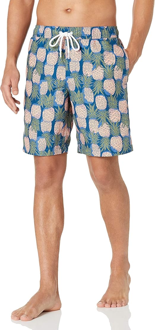 Amazon Essentials Men's 9" Relaxed-Fit Quick-Dry Swim Trunk - Discontinued Colors