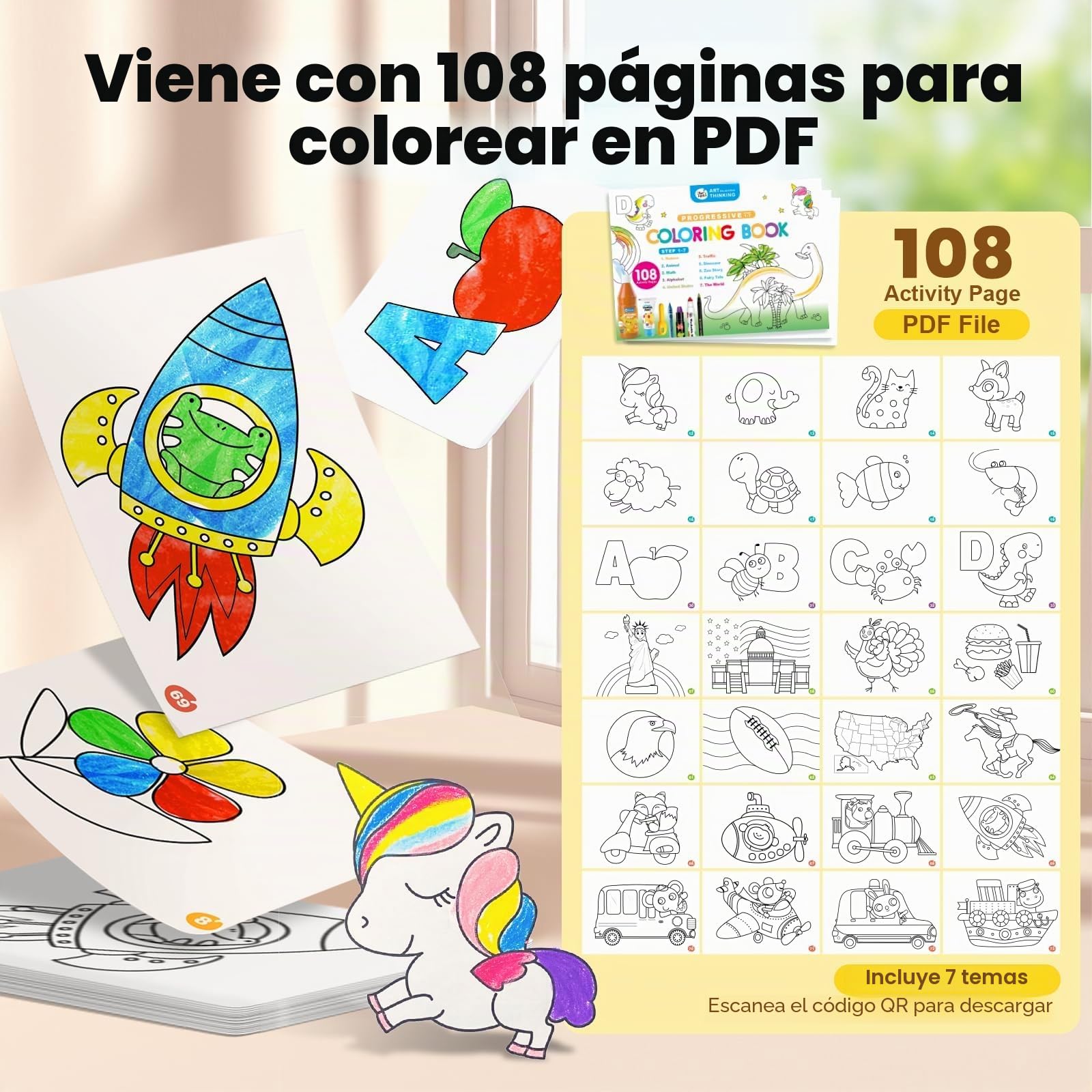 Jar Melo TwistJoy - Crayones jumbo para niños pequeños, 24 colores, no tóxicos, lavables, fáciles de sostener, seguros para bebés y niños