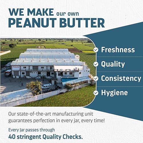 Miniatura 5 de Pintola Coconut Jaggery Performance Series - Mantequilla de maní (cremosa) - 2.2 lbs  Proteína vegana  28% de proteína  Alta proteína y fibra