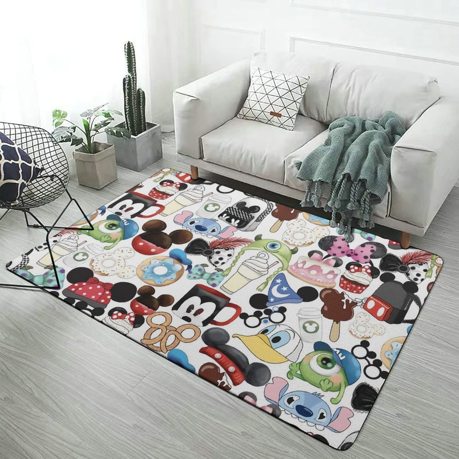 【Disney ドナルドダック壁掛けインテリア ラグ仕様】 Disney ドナルドダック壁掛けインテリア ラグ仕様】