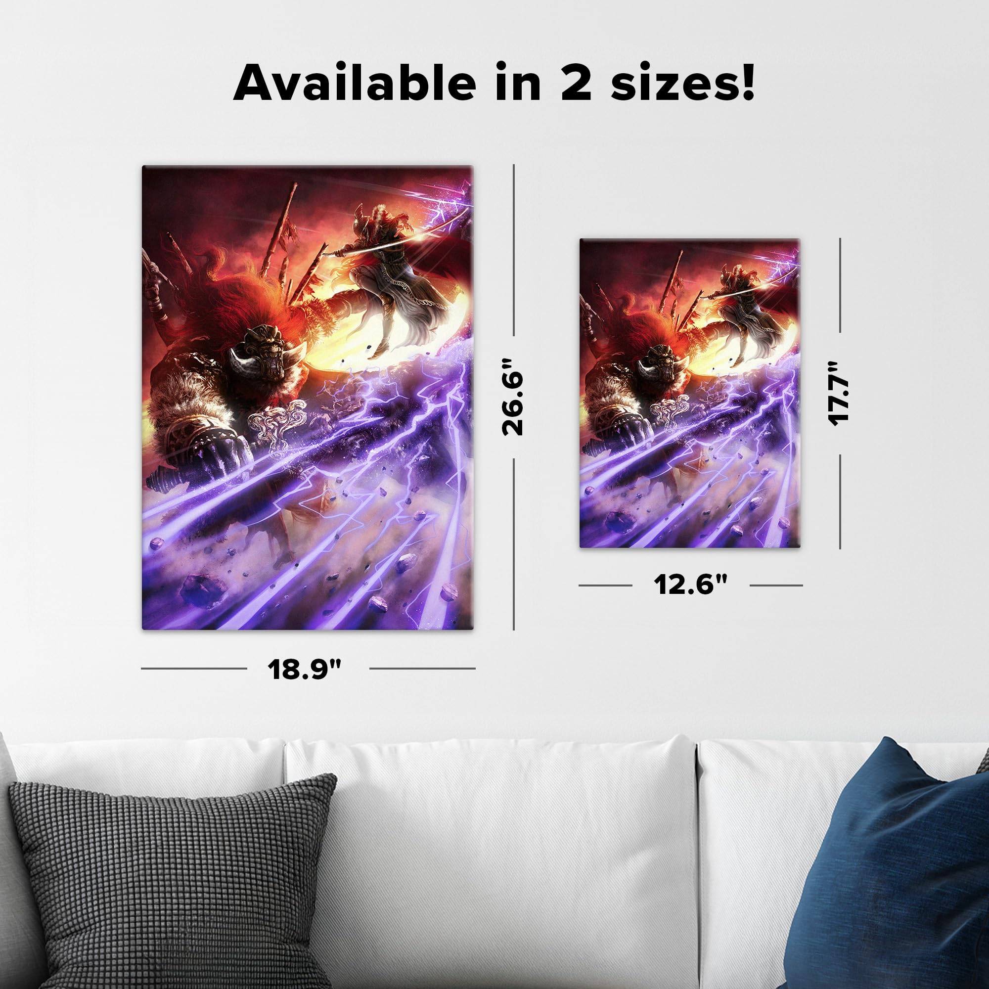 Amazon.com: Displate Metal Poster Elden Ring - Lands Between