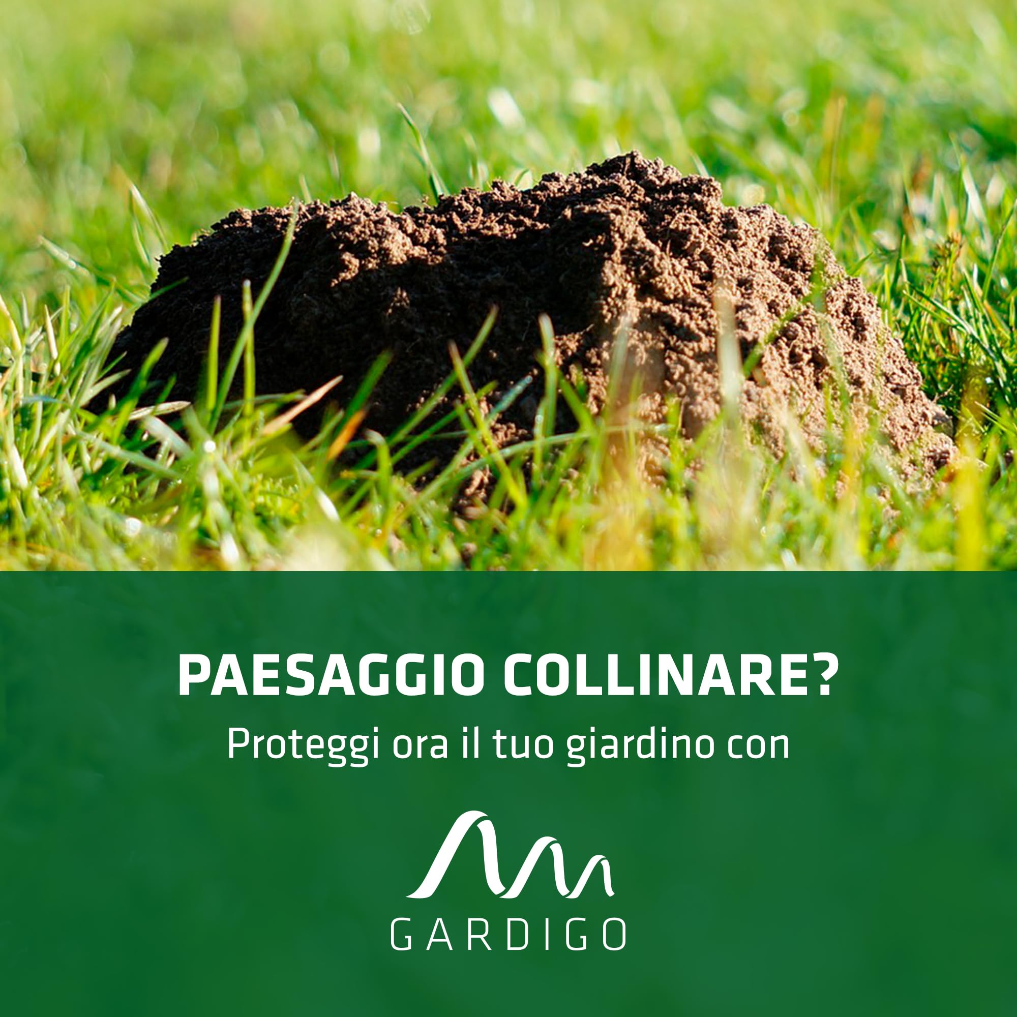 Gardigo® 2X Dissuasori per Talpe | Dispositivo Solare con Segnale Acustico | Copertura Fino a 700 m² | Frequenza a Intervalli | Antitalpa da Giardino | Impermeabile IPX4 | Scaccia Talpe