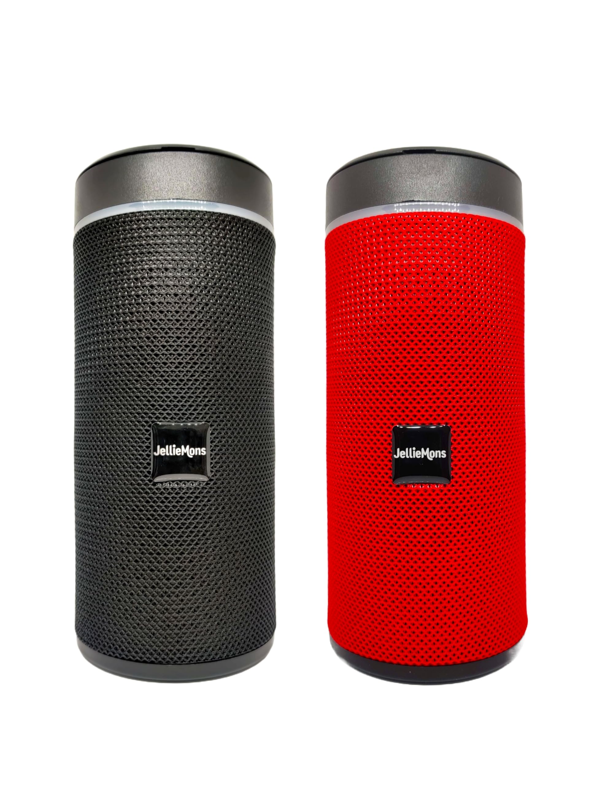 The Jellie MonsterPortable Bluetooth Speakers, SP-104 (Black + Red)