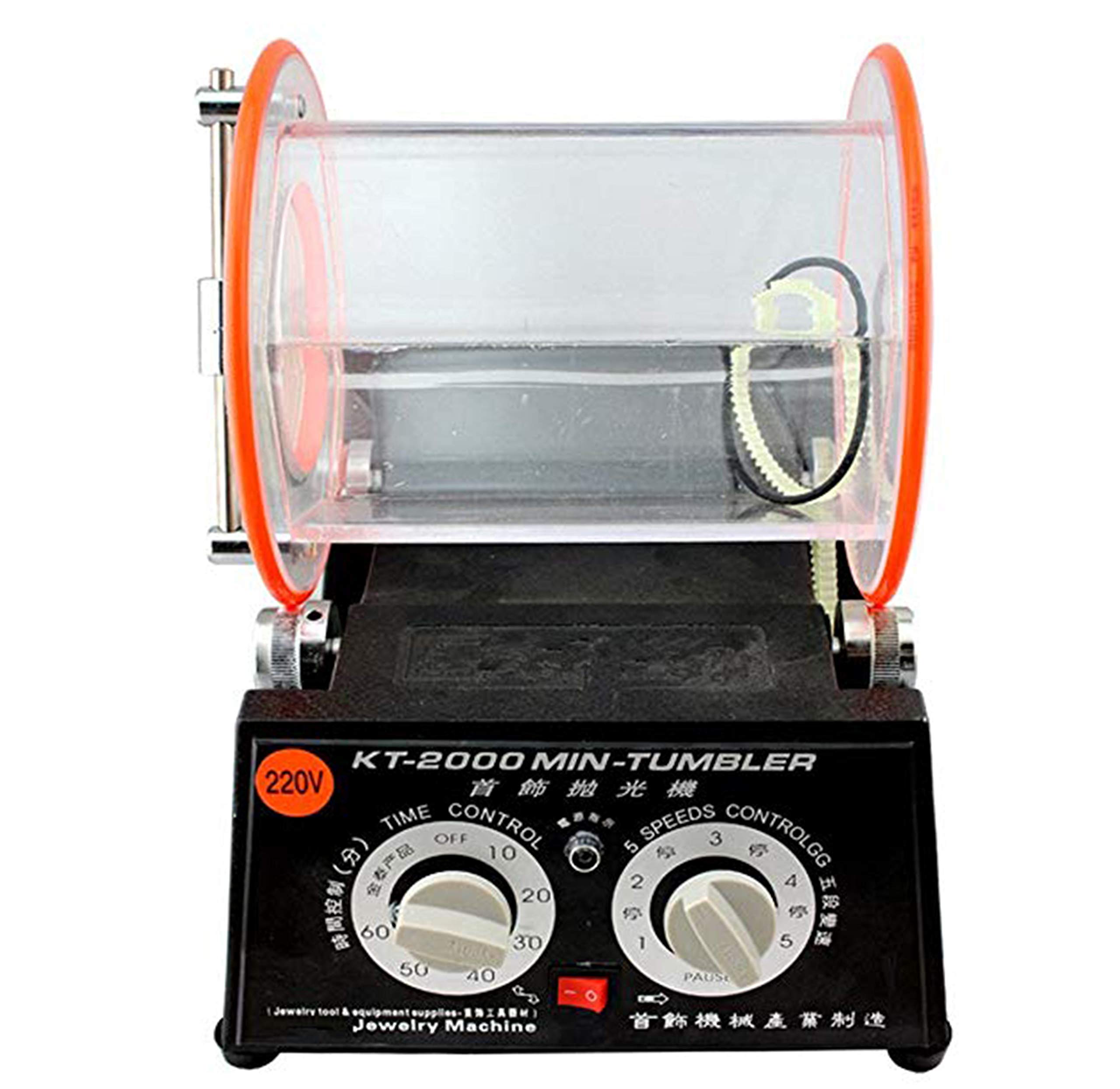 Amazon.co.jp: NEWTRY KT2000 バレル研磨機 ロータリータンブラー研磨 
