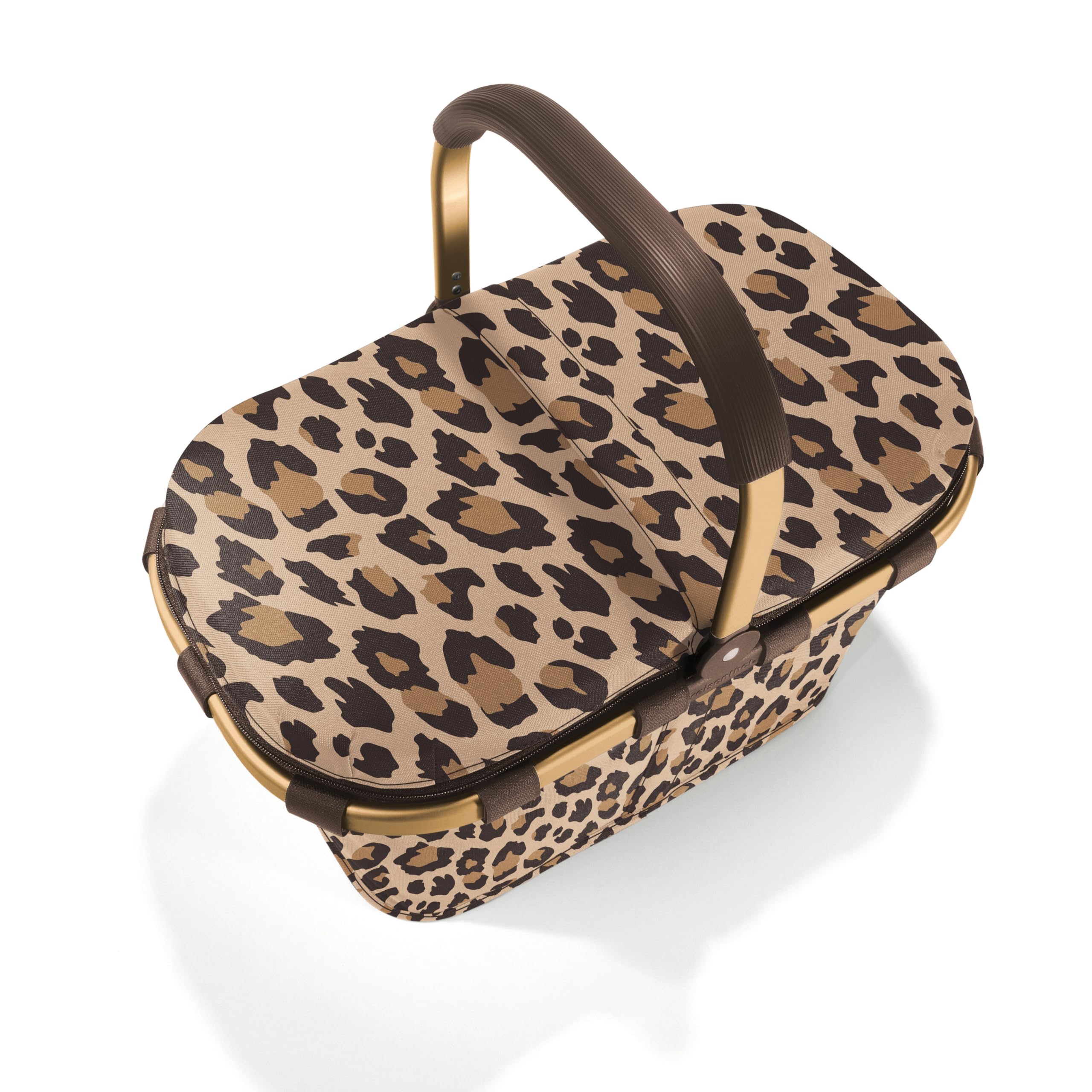 reisenthel Carrybag Boodschappenmand met veel opbergruimte en praktische binnenzak, elegant en waterafstotend design, Frame Mesh Citroen