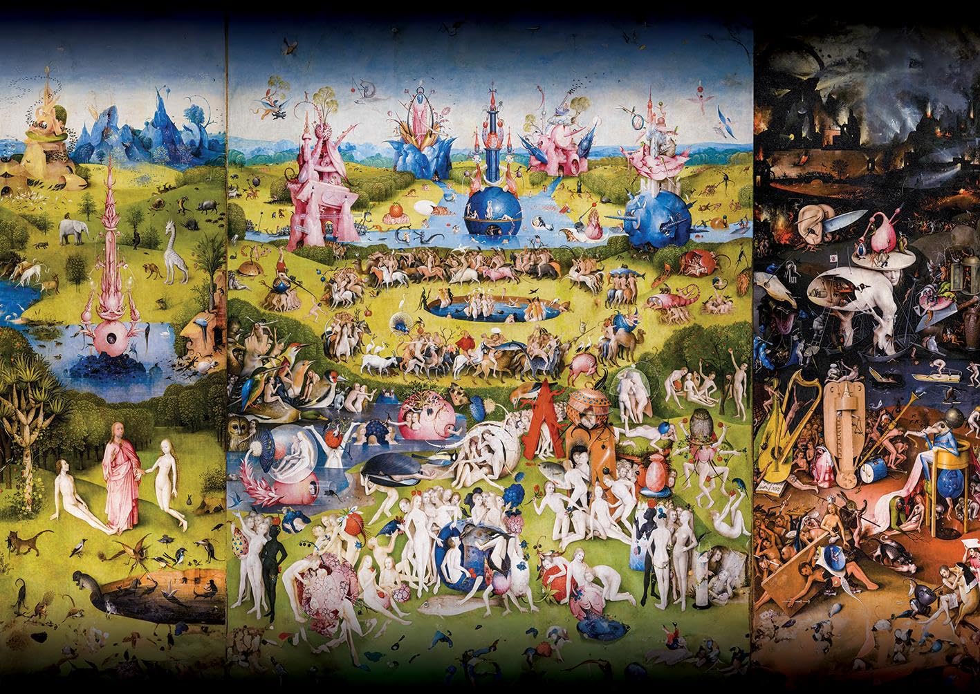 Art Puzzle Dünyevi Zevkler Bahçesi, Hieronymus Bosch 2000 Parça