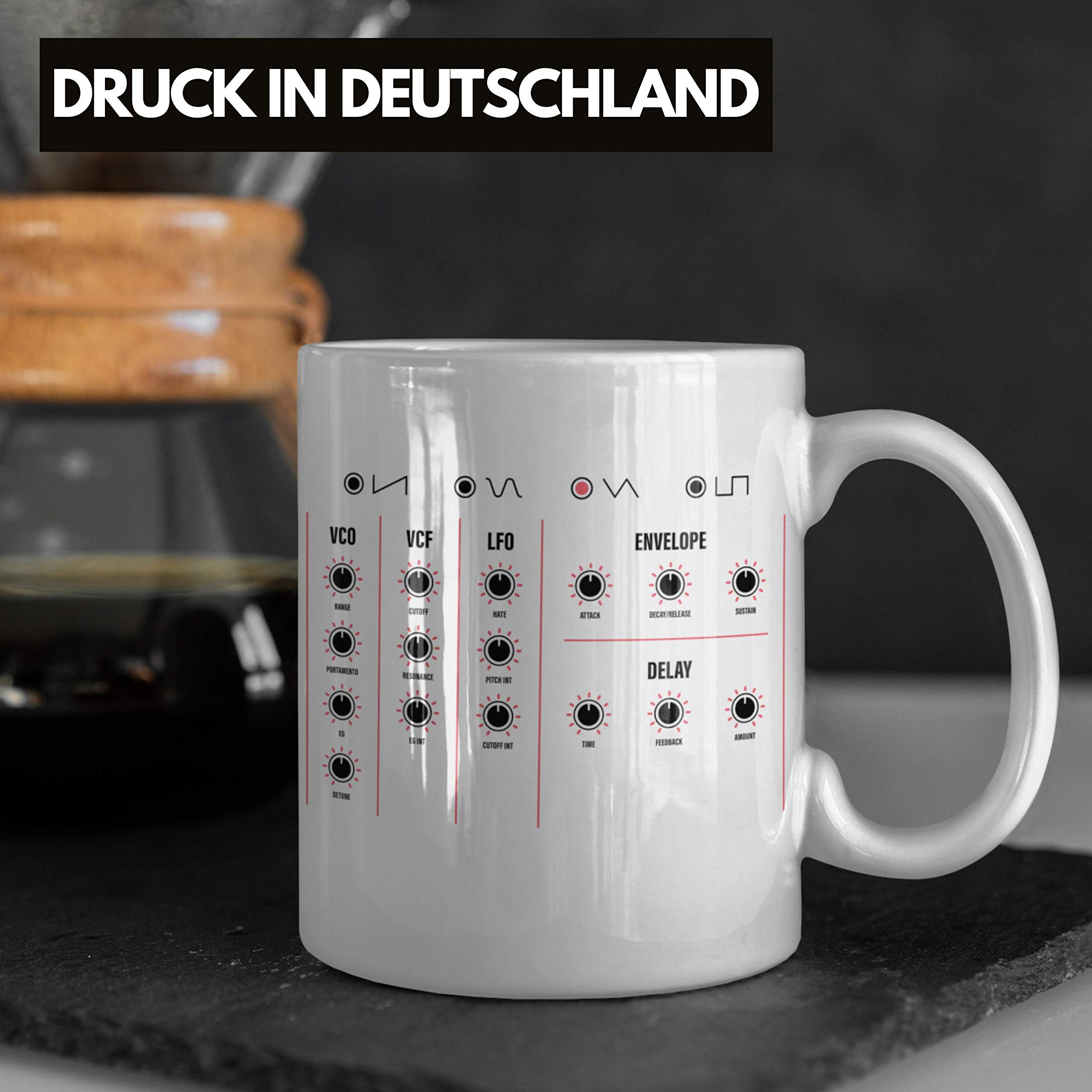 Lustige Musiker Tasse „So Sieht Ein Richtig Cooler Musiker Aus“ – Spülmaschinenfest, Beidseitig Bedruckt